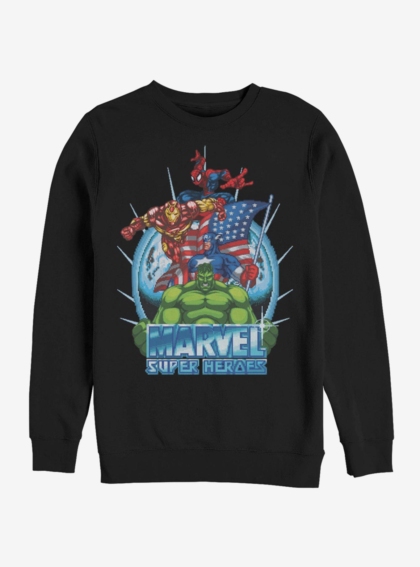 Marvel Marvel Super Heroes Game Sweatshirt, BLACK, hi-res