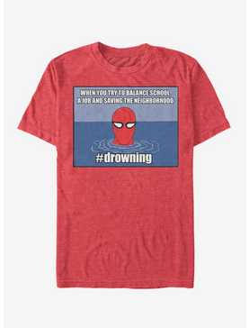 Marvel Spider-Man #drowning T-Shirt, , hi-res