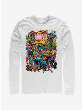 Marvel Entire Cast Long-Sleeve T-Shirt, , hi-res