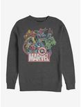 Marvel Heroes of Today Sweatshirt, CHAR HTR, hi-res