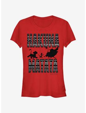 Disney The Lion King Hakuna Print Girls T-Shirt, , hi-res