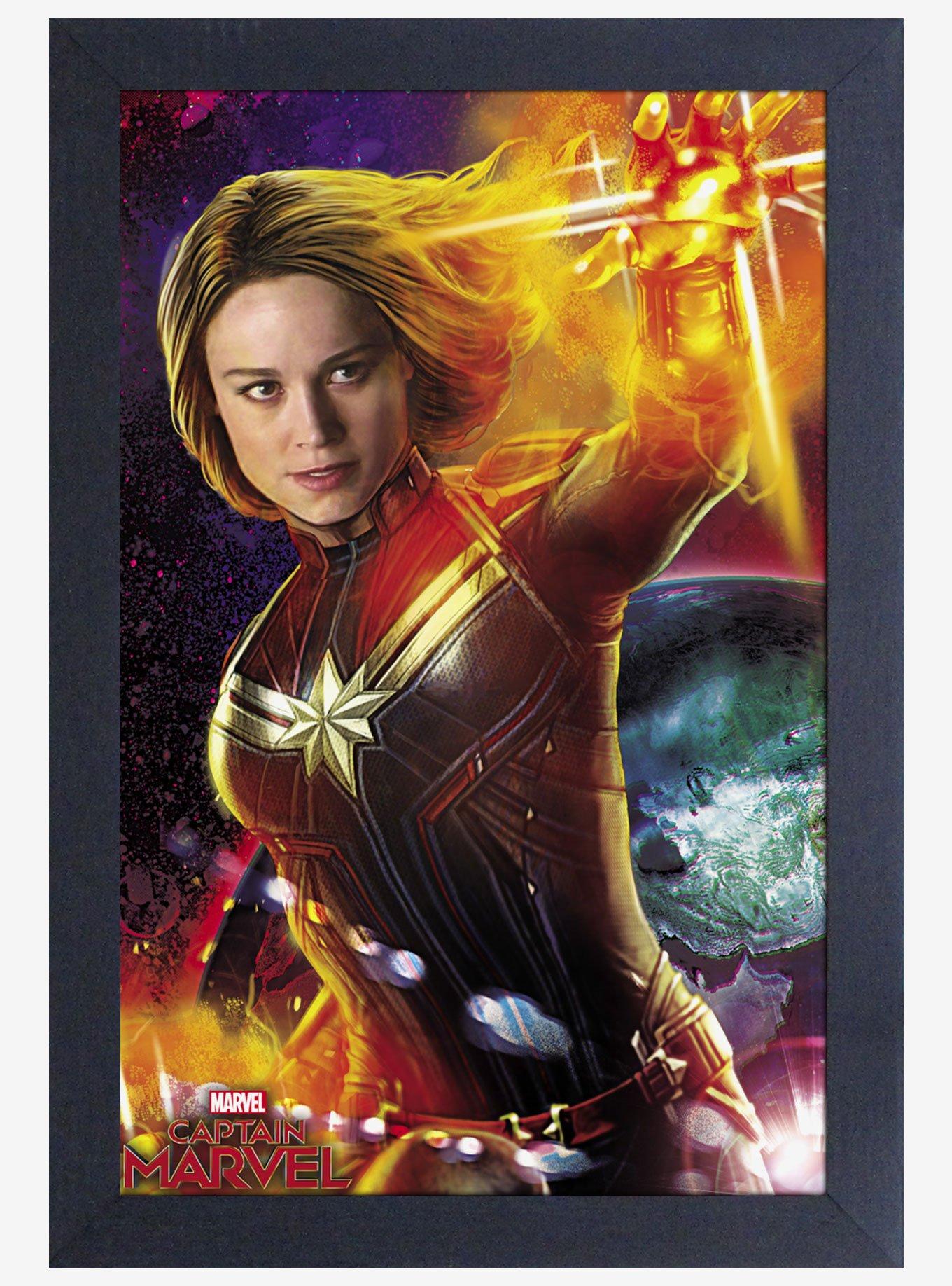 Marvel Captain Marvel Poster, , hi-res