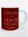 Game Of Thrones I Drink And I Know Things Mug, , hi-res