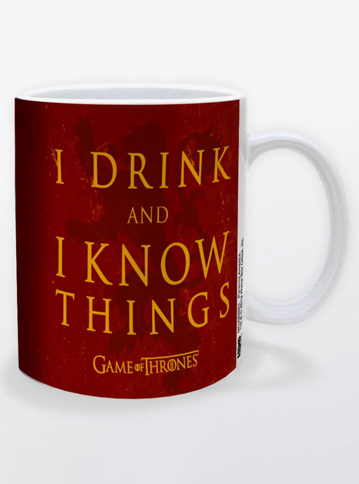 Game Of Thrones I Drink And I Know Things Mug, , hi-res