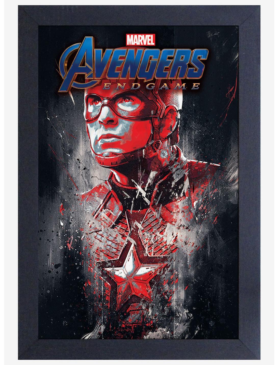 Marvel Avengers: Endgame Captain America Poster, , hi-res
