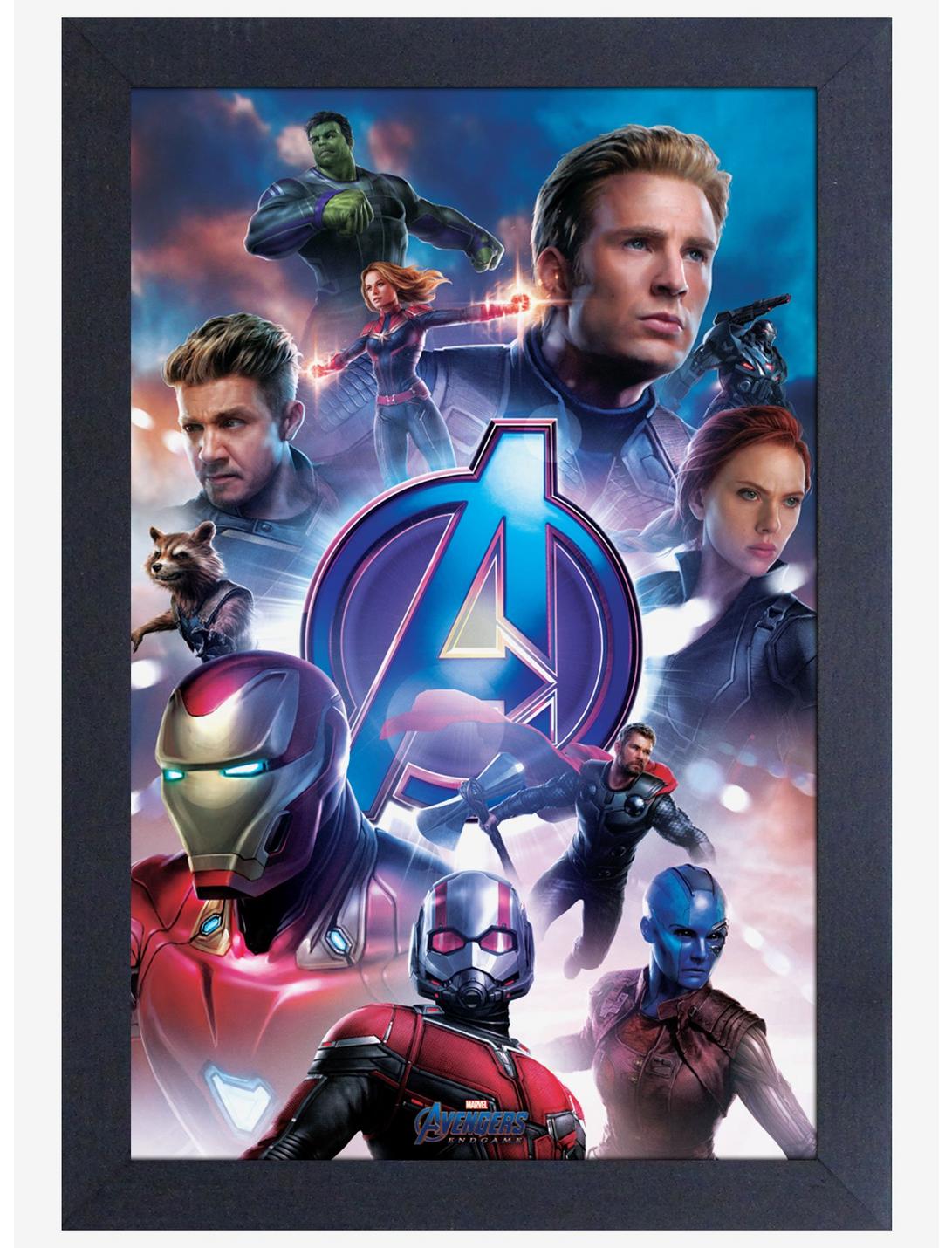 Marvel Avengers: Endgame Characters & Logo Poster, , hi-res