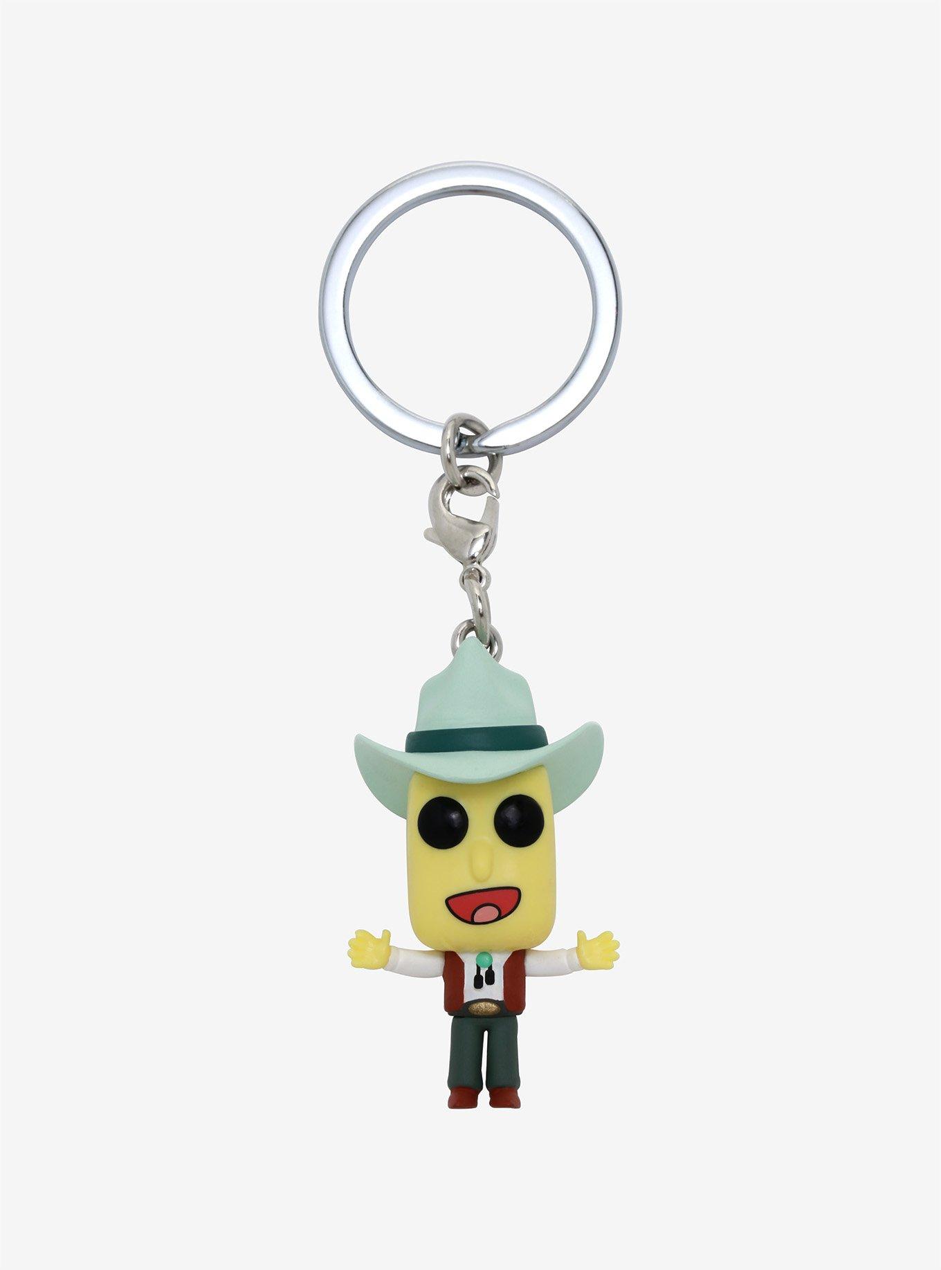 Funko Pocket Pop! Rick And Morty Mr. Poopy Butthole (Auctioneer) Vinyl Key Chain, , hi-res