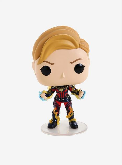 Funko Marvel Avengers: Endgame Pop! Captain Marvel Vinyl Bobble-Head ...