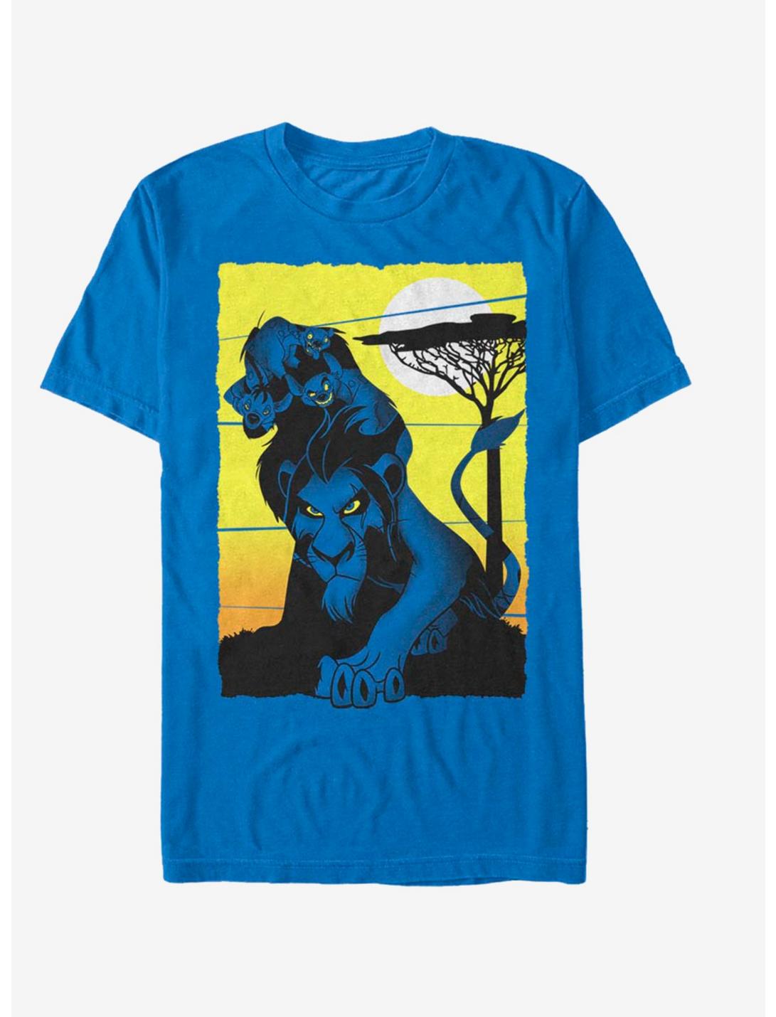Disney The Lion King Scar_Hunt T-Shirt, ROYAL, hi-res