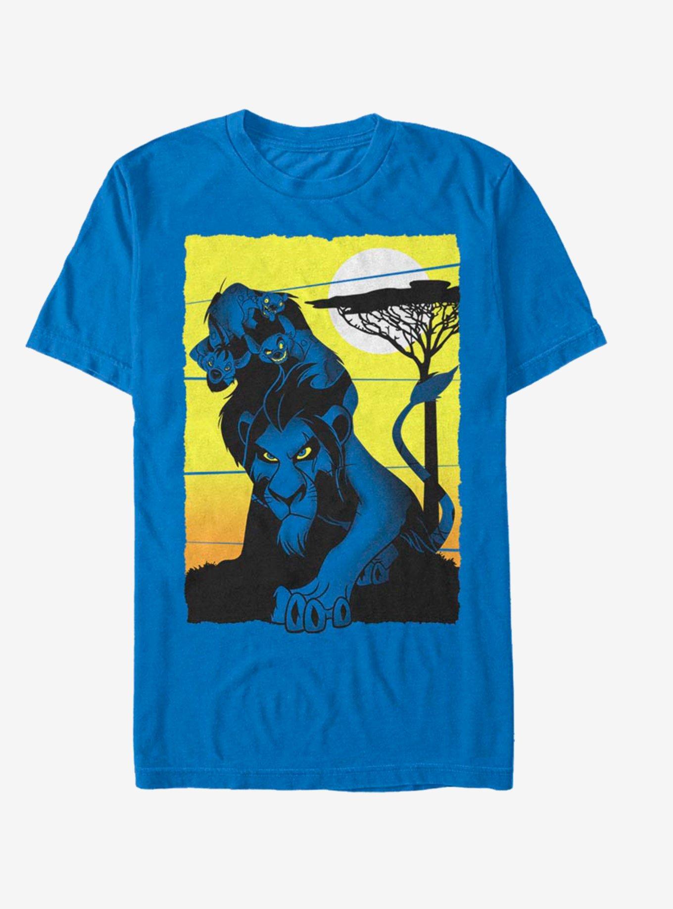 Disney The Lion King Scar_Hunt T-Shirt, ROYAL, hi-res