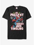 Marvel Spider-Man Present Senses T-Shirt, BLACK, hi-res