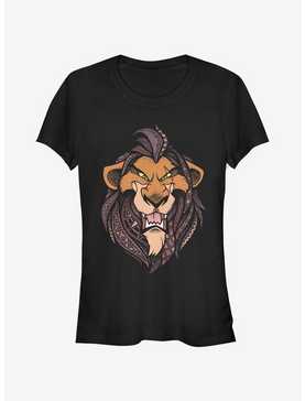 Lion King Grinning Scar Face Girls T-Shirt, , hi-res