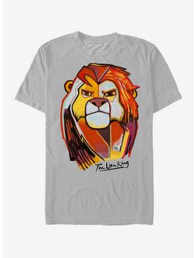 Disney The Lion King Simba Abstract T-Shirt, , hi-res