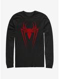Marvel Spider-Man Long Spider Long-Sleeve T-Shirt, BLACK, hi-res