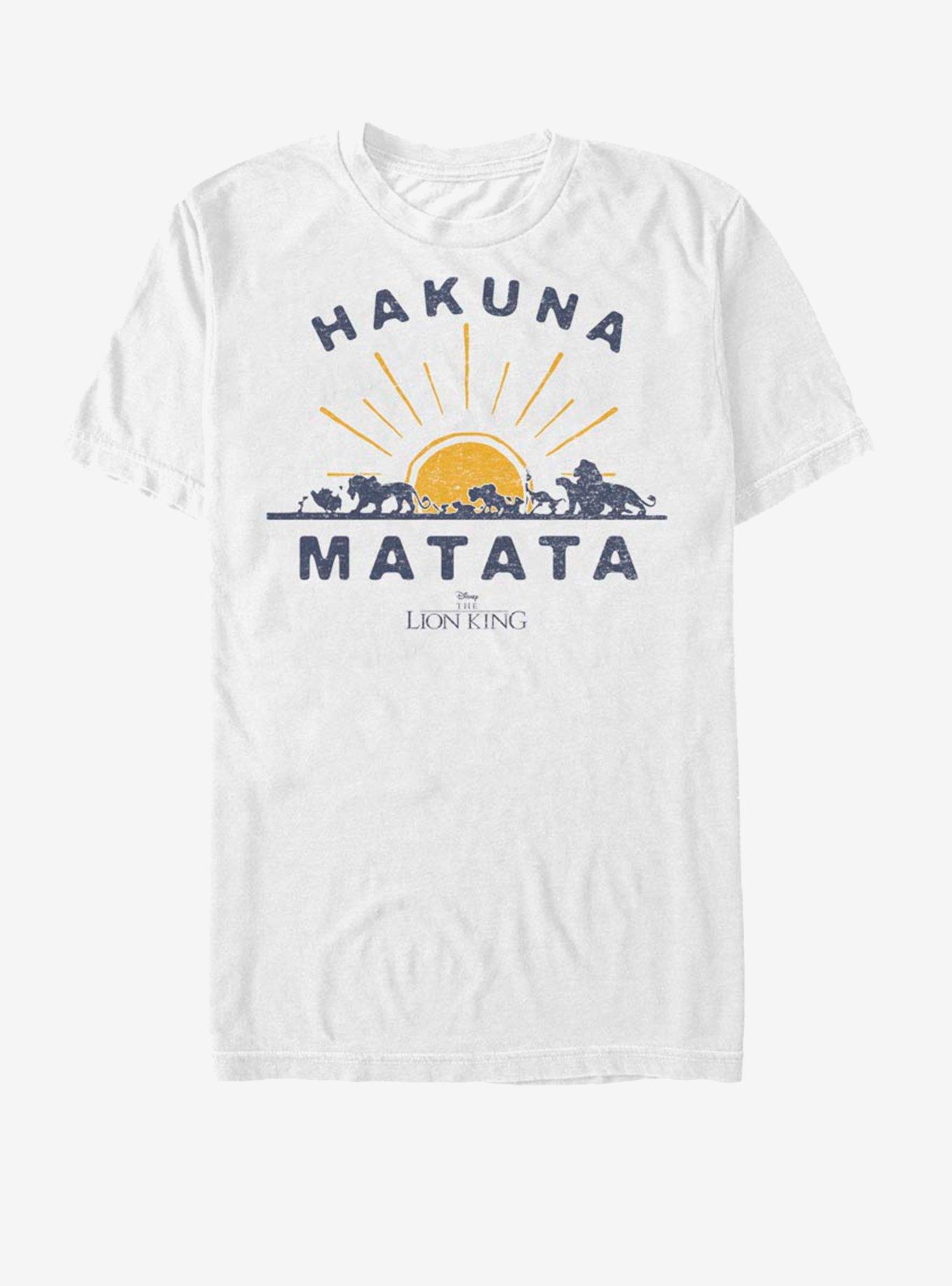 Disney The Lion King Horizon Line T-Shirt, WHITE, hi-res