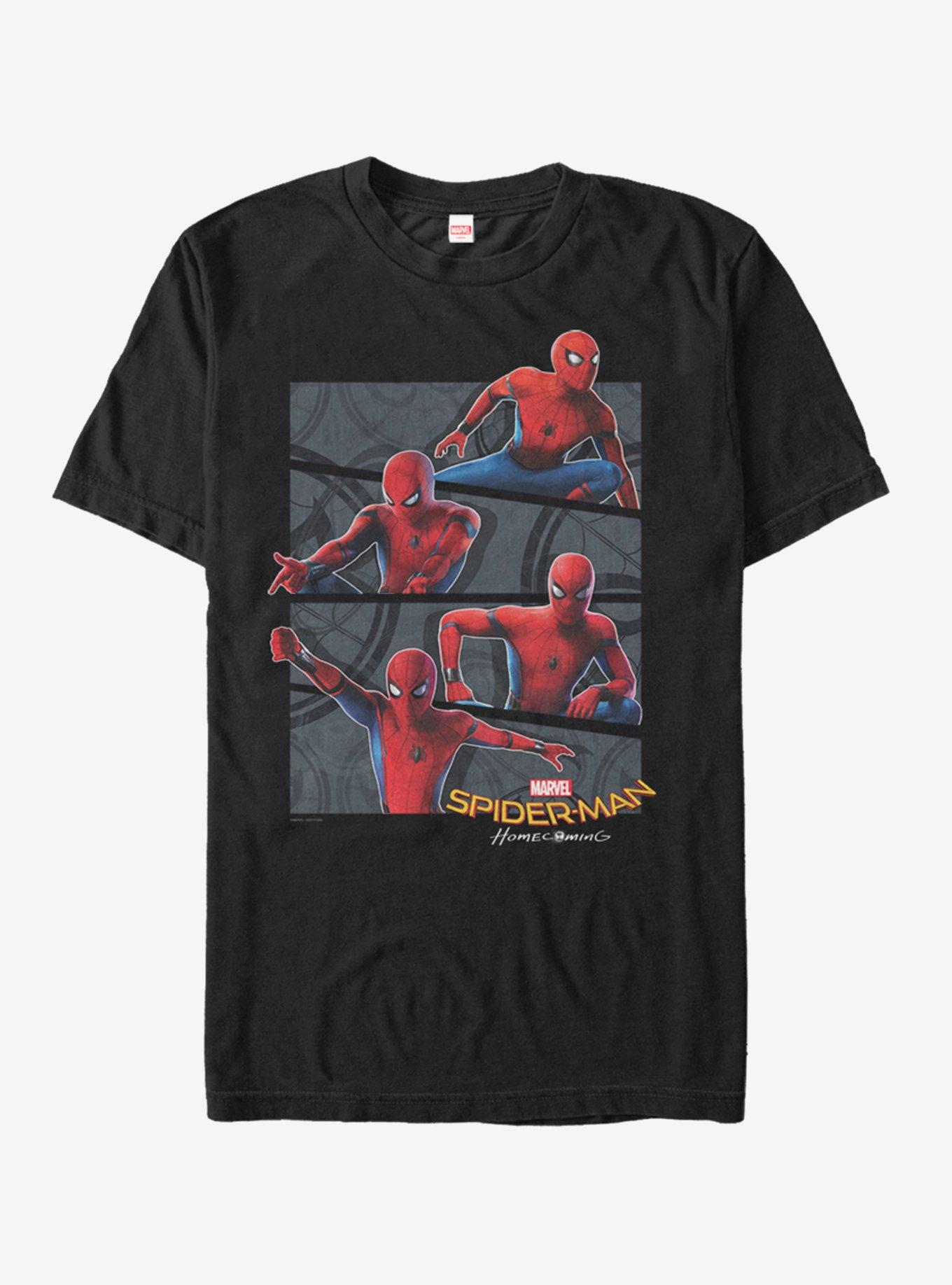 Marvel Spider-Man: Far From Home Spidey Times Four T-Shirt, , hi-res