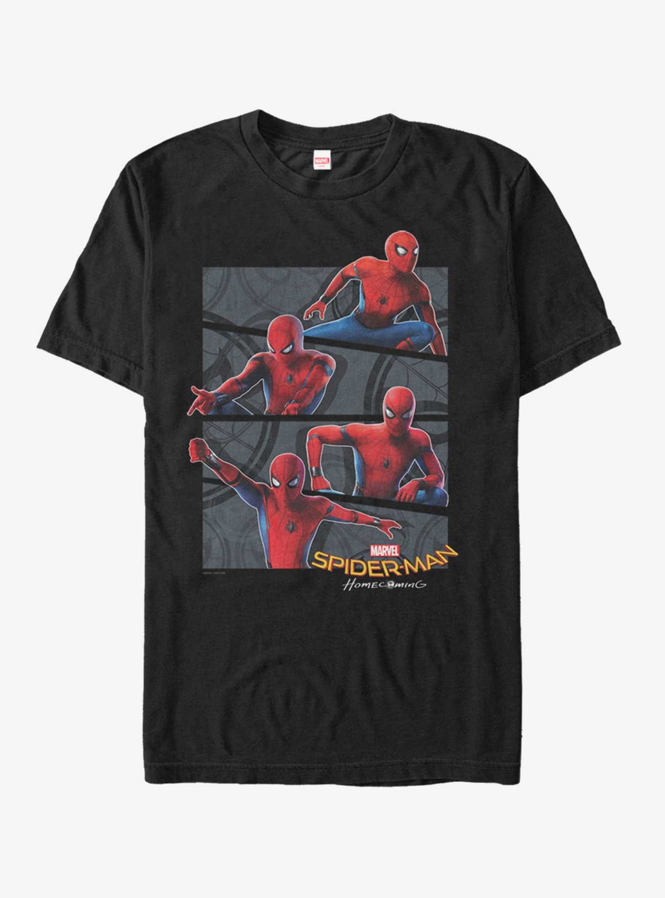 Marvel Spider-Man: Far From Home Spidey Times Four T-Shirt, , hi-res
