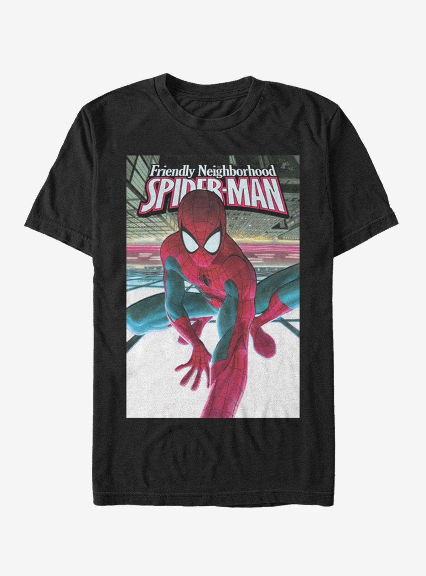 Marvel Spider-Man Friendly Neighborhood Spider-Man Jan.19 T-Shirt, BLACK, hi-res