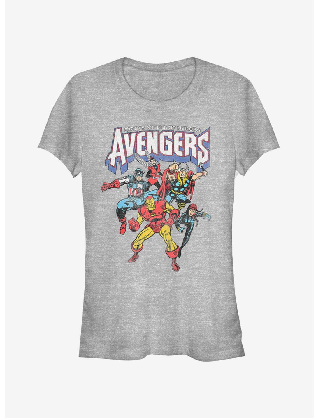 Marvel Spider-Man Heroes Girls T-Shirt, ATH HTR, hi-res