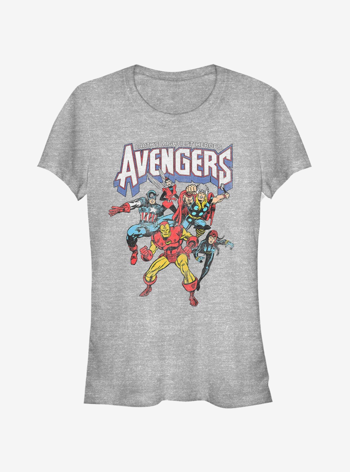 Marvel Spider-Man Heroes Girls T-Shirt, ATH HTR, hi-res