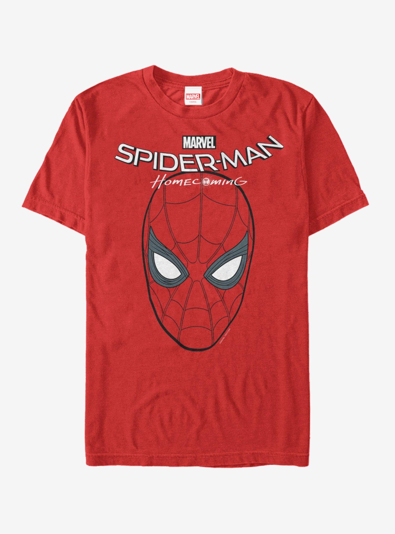 Marvel Spider-Man: Far From Home Spidy Profile T-Shirt, RED, hi-res