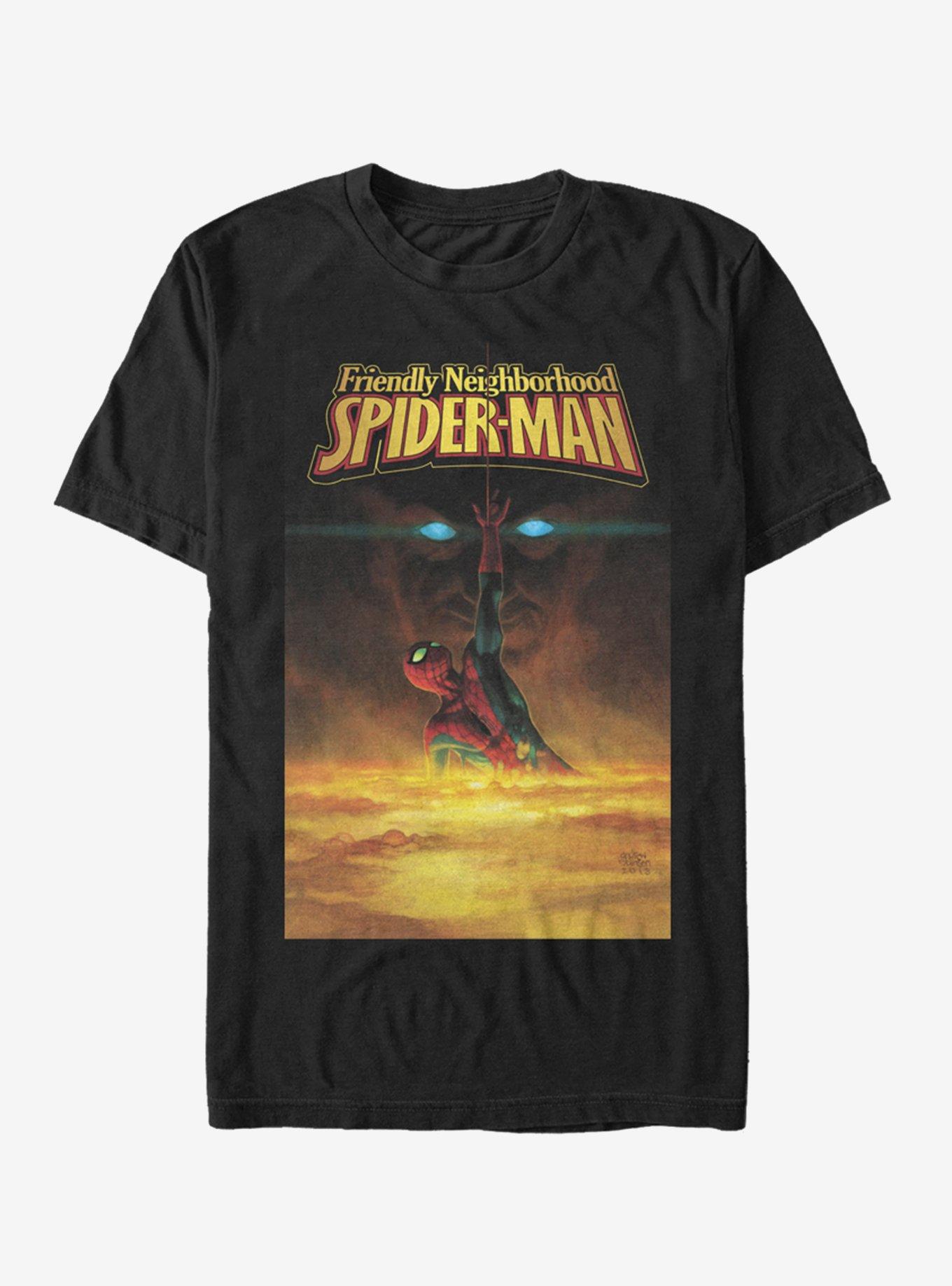 Marvel Spider-Man Friendly Spider-Man T-Shirt, BLACK, hi-res