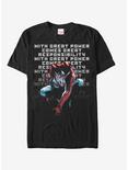 Marvel Spider-Man Responsibility T-Shirt, BLACK, hi-res