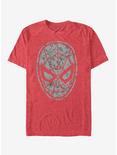 Marvel Spider-Man Dark Floral Spidey T-Shirt, RED HTR, hi-res