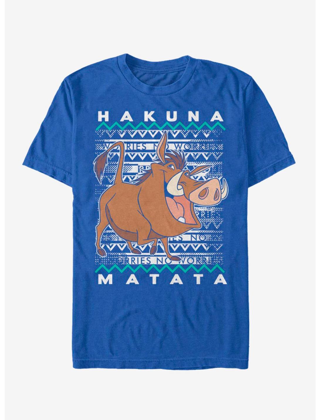 Disney The Lion King Hakuna Pumba T-Shirt, ROYAL, hi-res