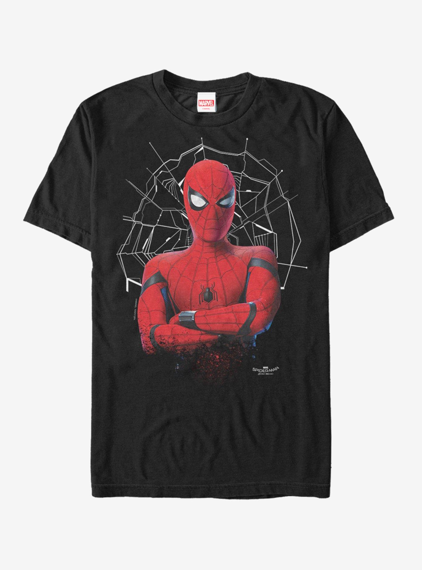 Marvel Spider-Man: Far From Home Spidey Shirt T-Shirt, BLACK, hi-res