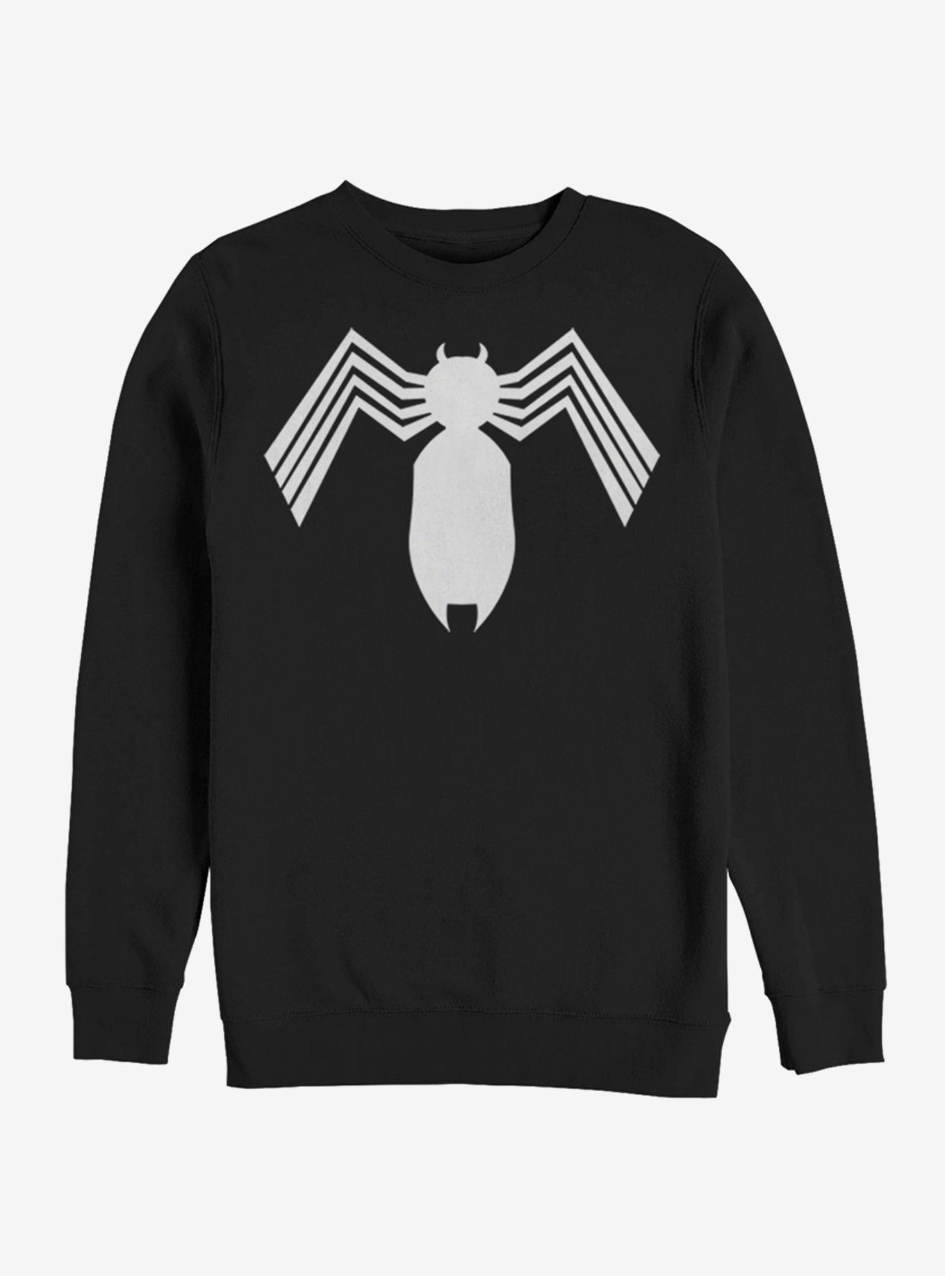 Marvel Spider-Man Alien Symbiote Icon Sweatshirt - BLACK