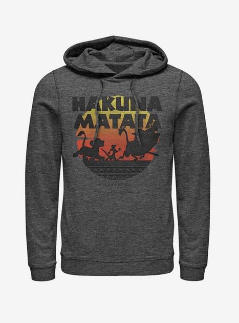 Disney The Lion King Hakuna Silos Hoodie - BLACK | Hot Topic