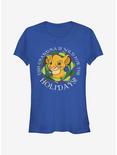 Disney The Lion King Roar Grandma Girls T-Shirt, ROYAL, hi-res
