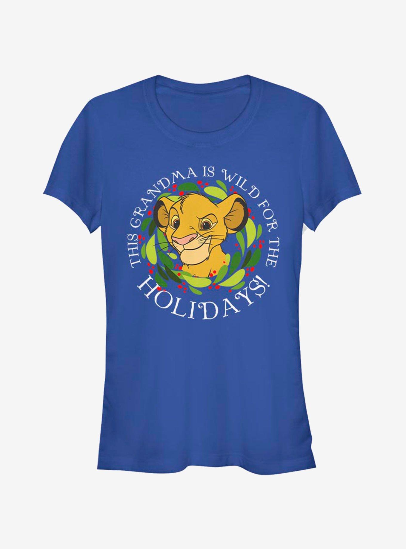 Disney The Lion King Roar Grandma Girls T-Shirt, ROYAL, hi-res