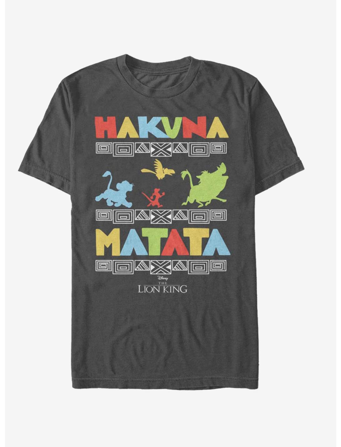 Disney The Lion King Hakuna T-Shirt, CHARCOAL, hi-res