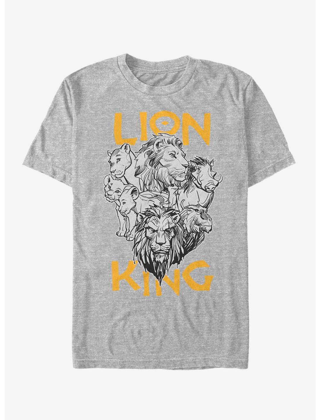 Disney The Lion King Cast Photo T-Shirt, , hi-res