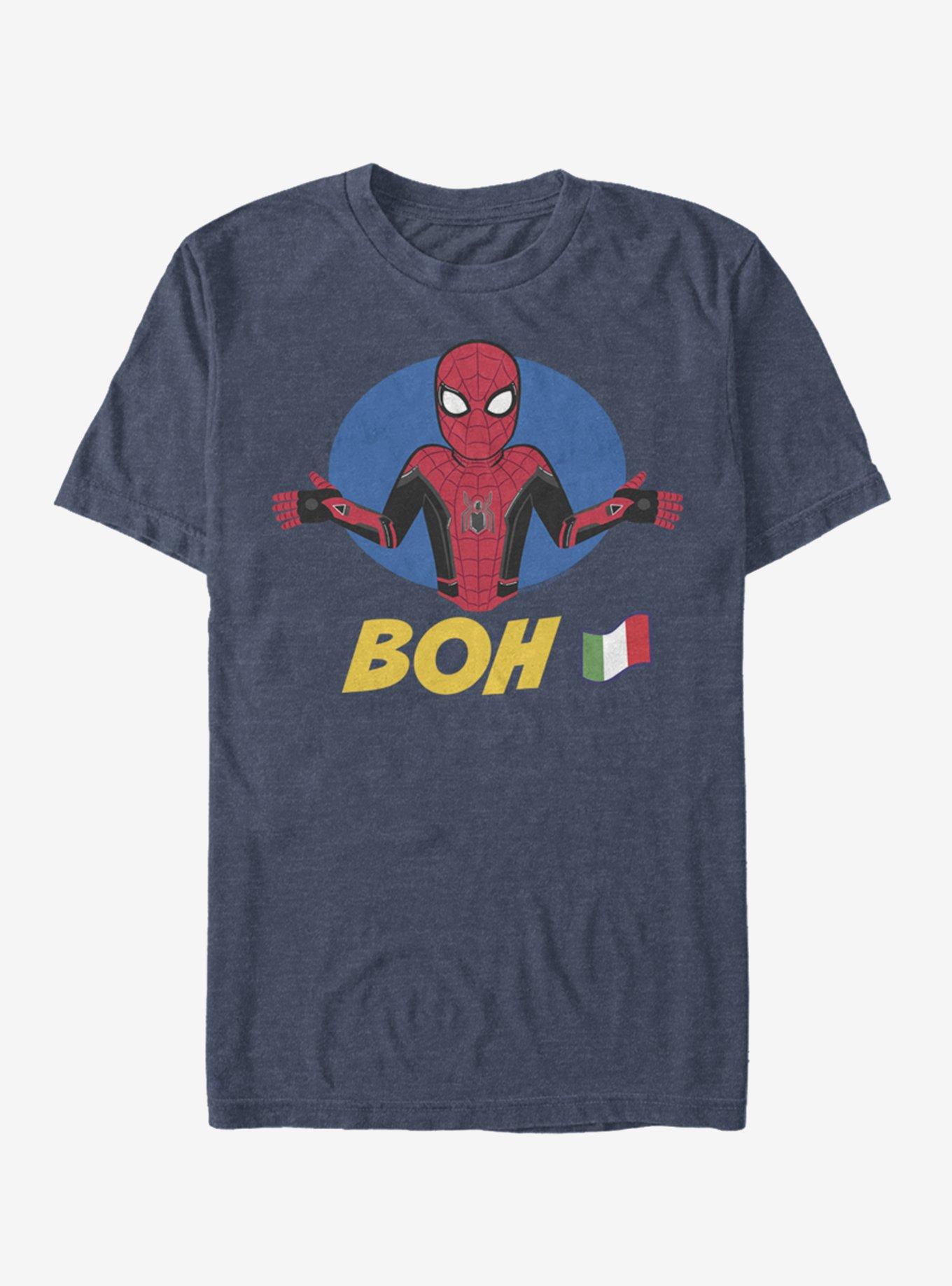 Marvel Spider-Man BOH Spider-Man T-Shirt, NAVY HTR, hi-res