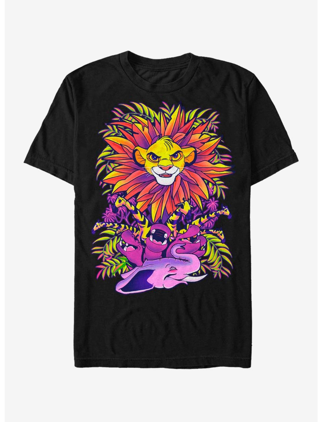 Disney The Lion King Hyper Color King T-Shirt, BLACK, hi-res