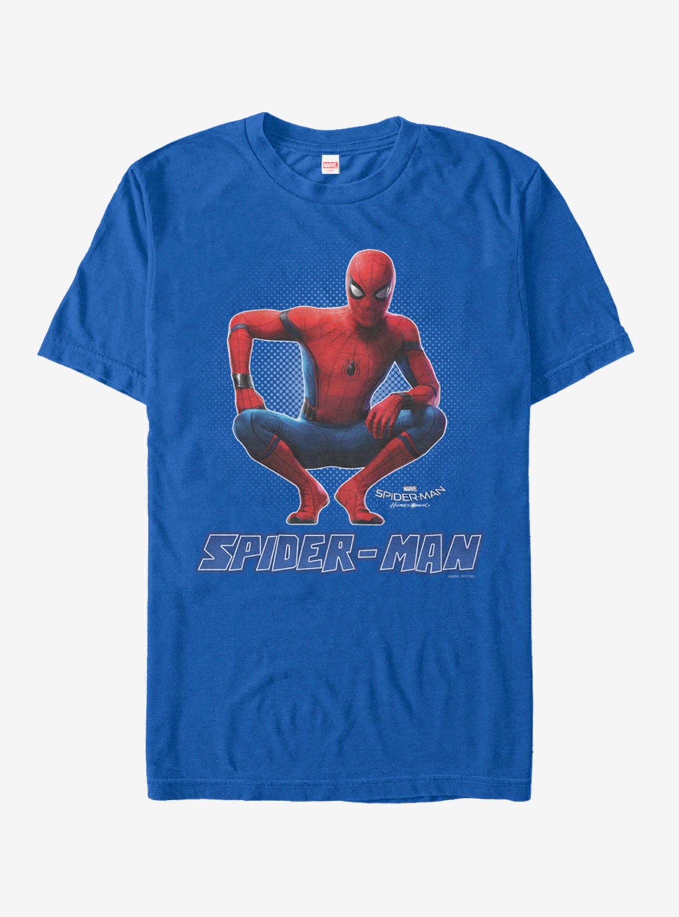 Marvel Spider-Man: Far From Home Simple Spidey T-Shirt, ROYAL, hi-res
