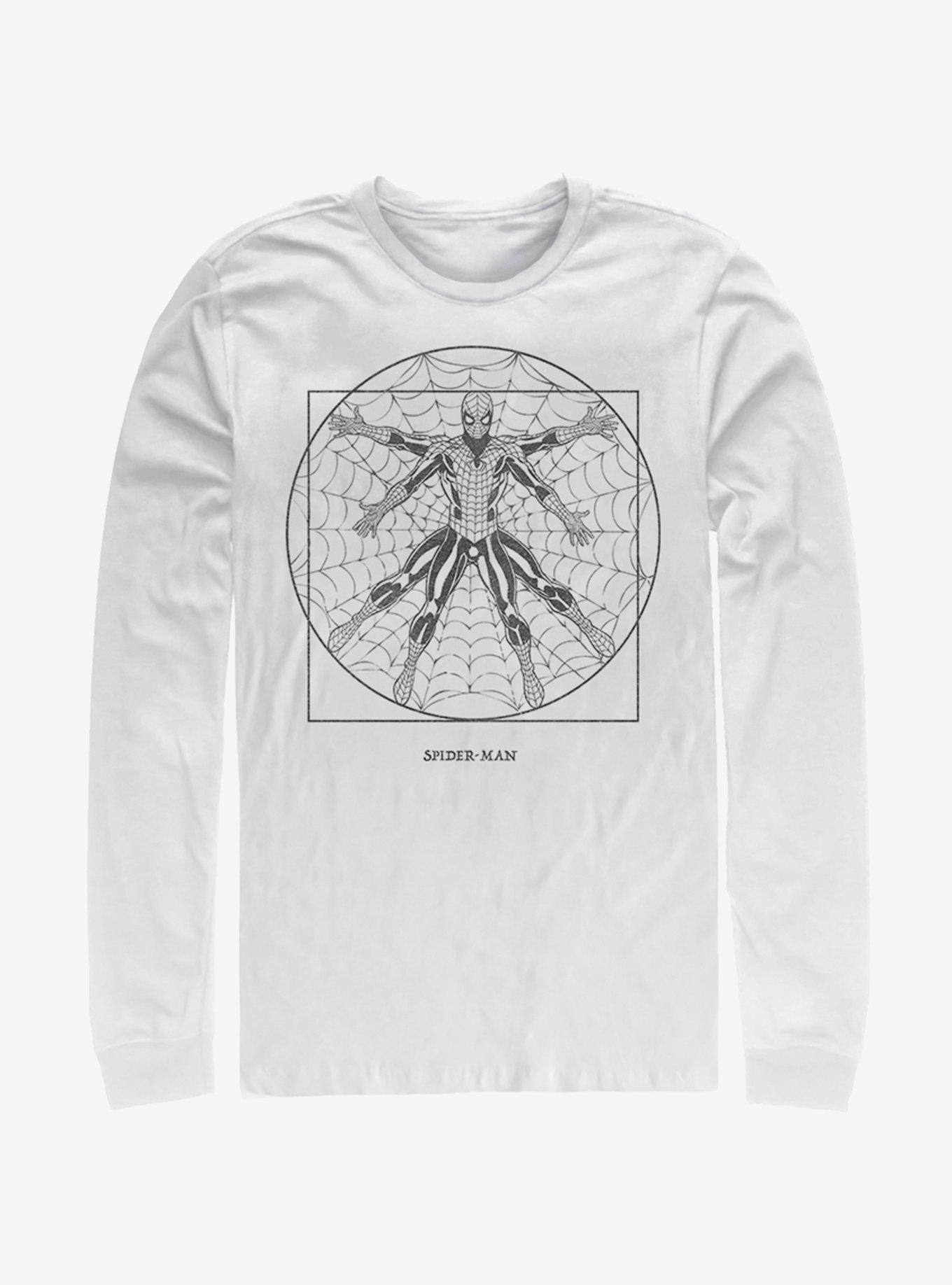 Marvel Spider-Man Vitruvian Spider Long-Sleeve T-Shirt, , hi-res