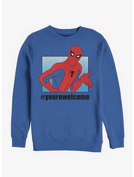 Marvel Spider-Man #yourewelcome Sweatshirt, , hi-res