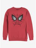 Marvel Spider-Man Web Face Sweatshirt, RED, hi-res