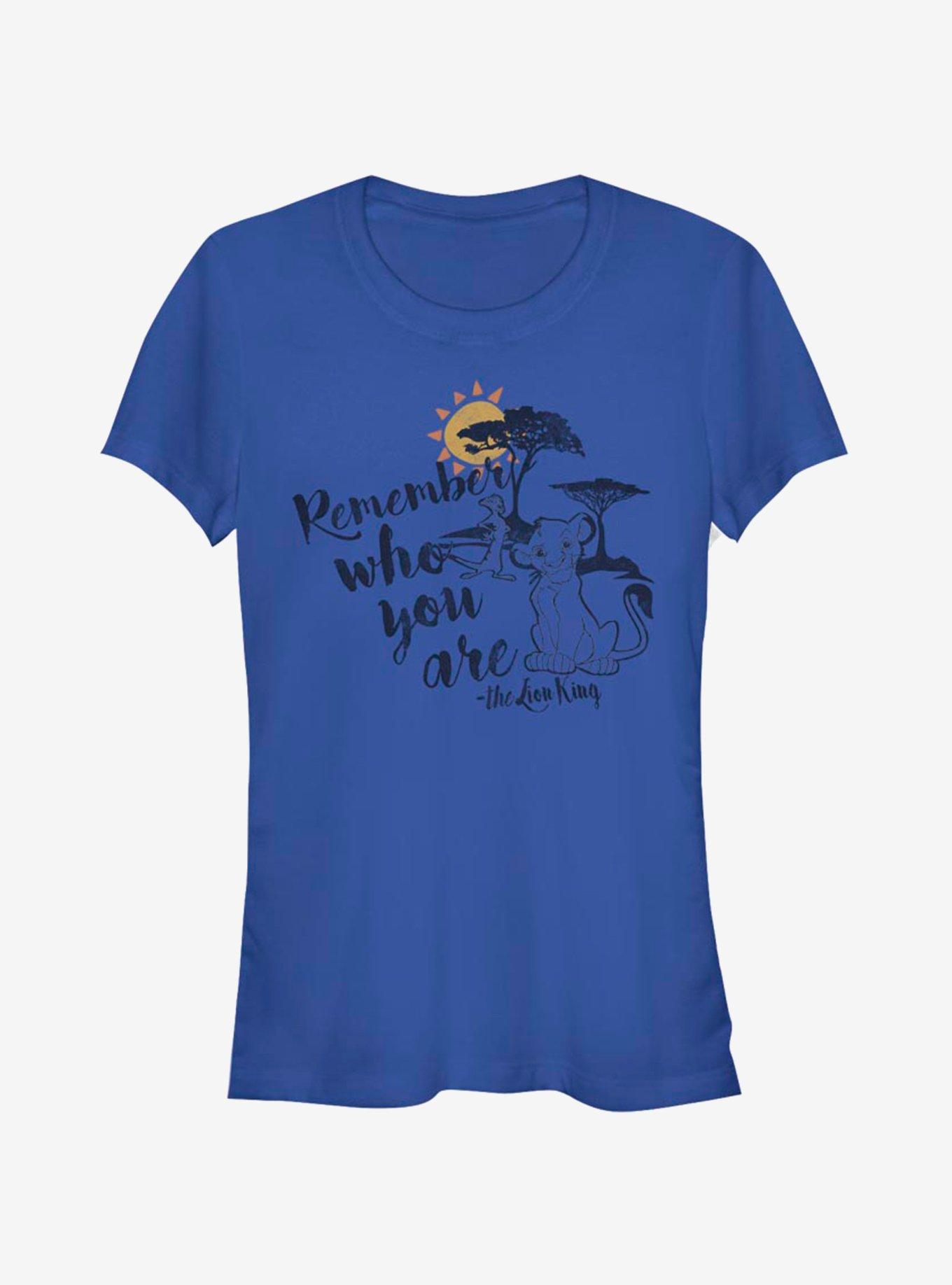 Disney The Lion King Never Forget Girls T-Shirt, ROYAL, hi-res