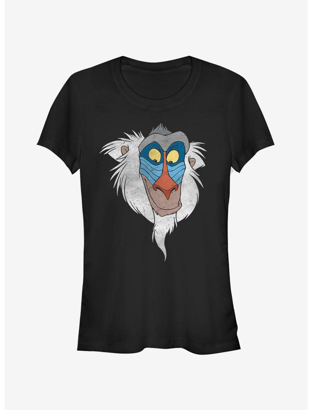 Disney The Lion King Rafiki Face Girls T-Shirt, BLACK, hi-res