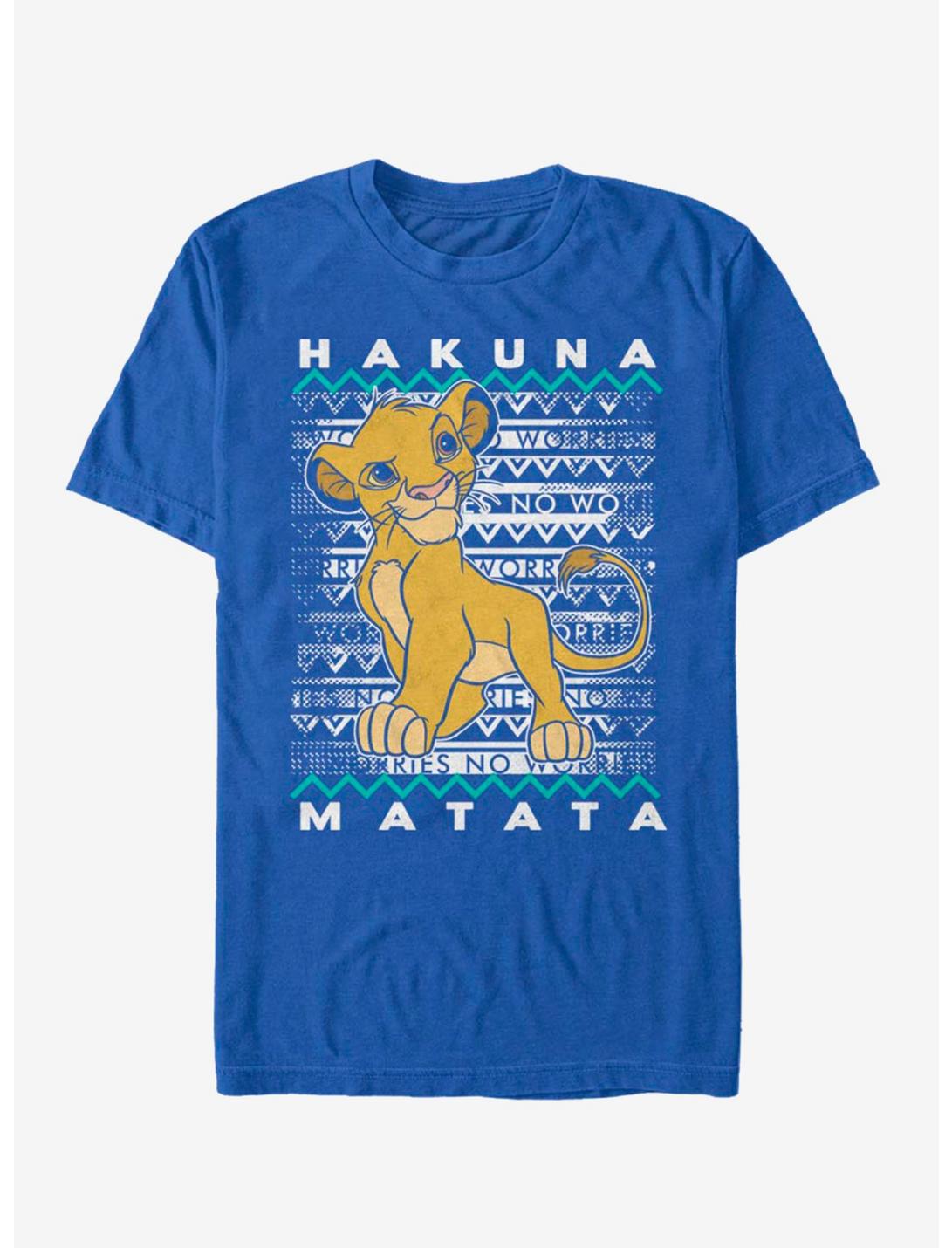 Disney The Lion King Hakuna Simba T-Shirt, ROYAL, hi-res