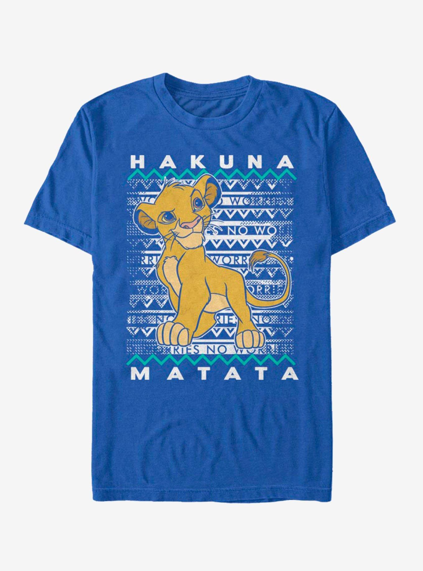 Disney The Lion King Hakuna Simba T-Shirt, ROYAL, hi-res