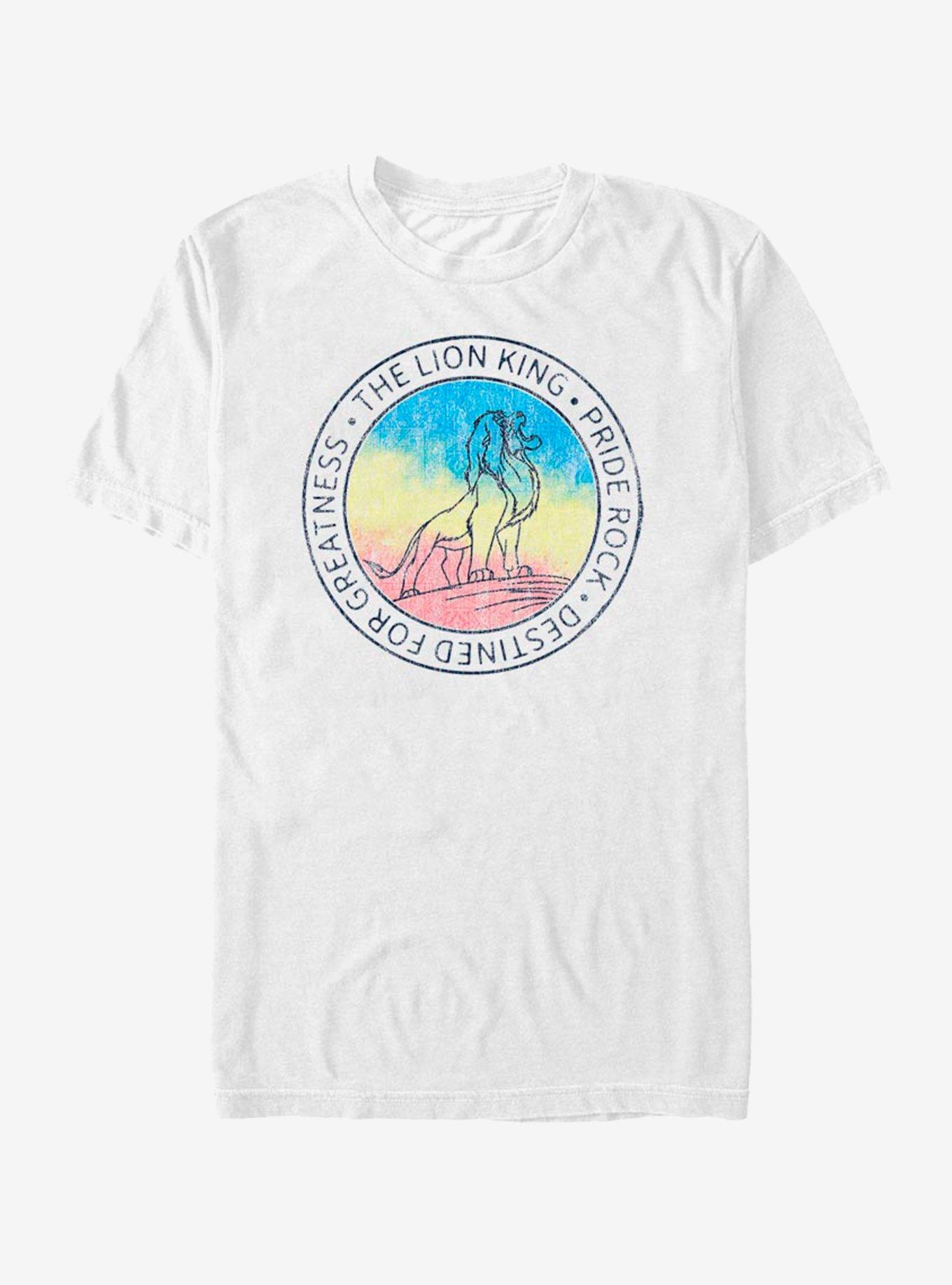 Disney The Lion King Simba Gradient T-Shirt, WHITE, hi-res