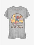 Marvel Spider-Man Amazing Spider-Man 70'S Girls T-Shirt, ATH HTR, hi-res