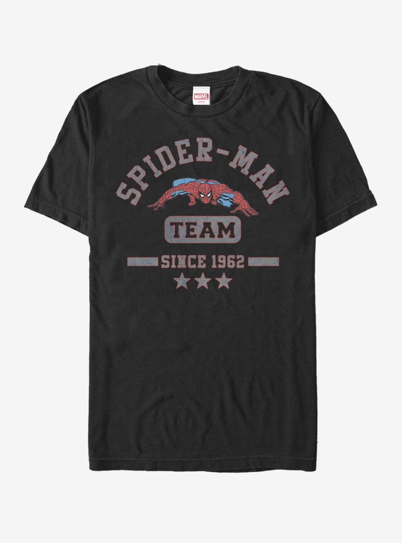 Marvel Spider-Man Spider Team Stuff T-Shirt