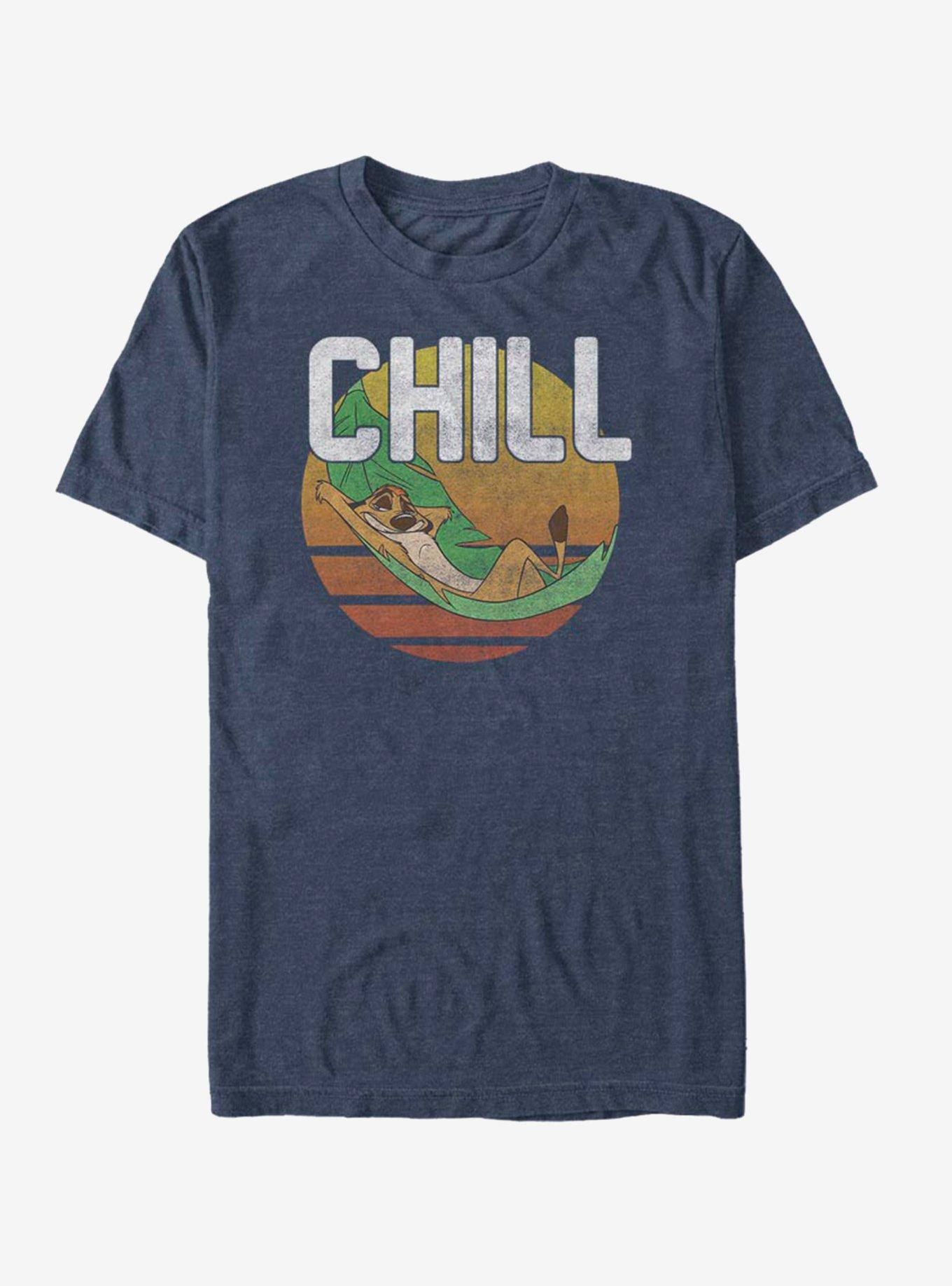 Disney The Lion King Chill T-Shirt, NAVY HTR, hi-res